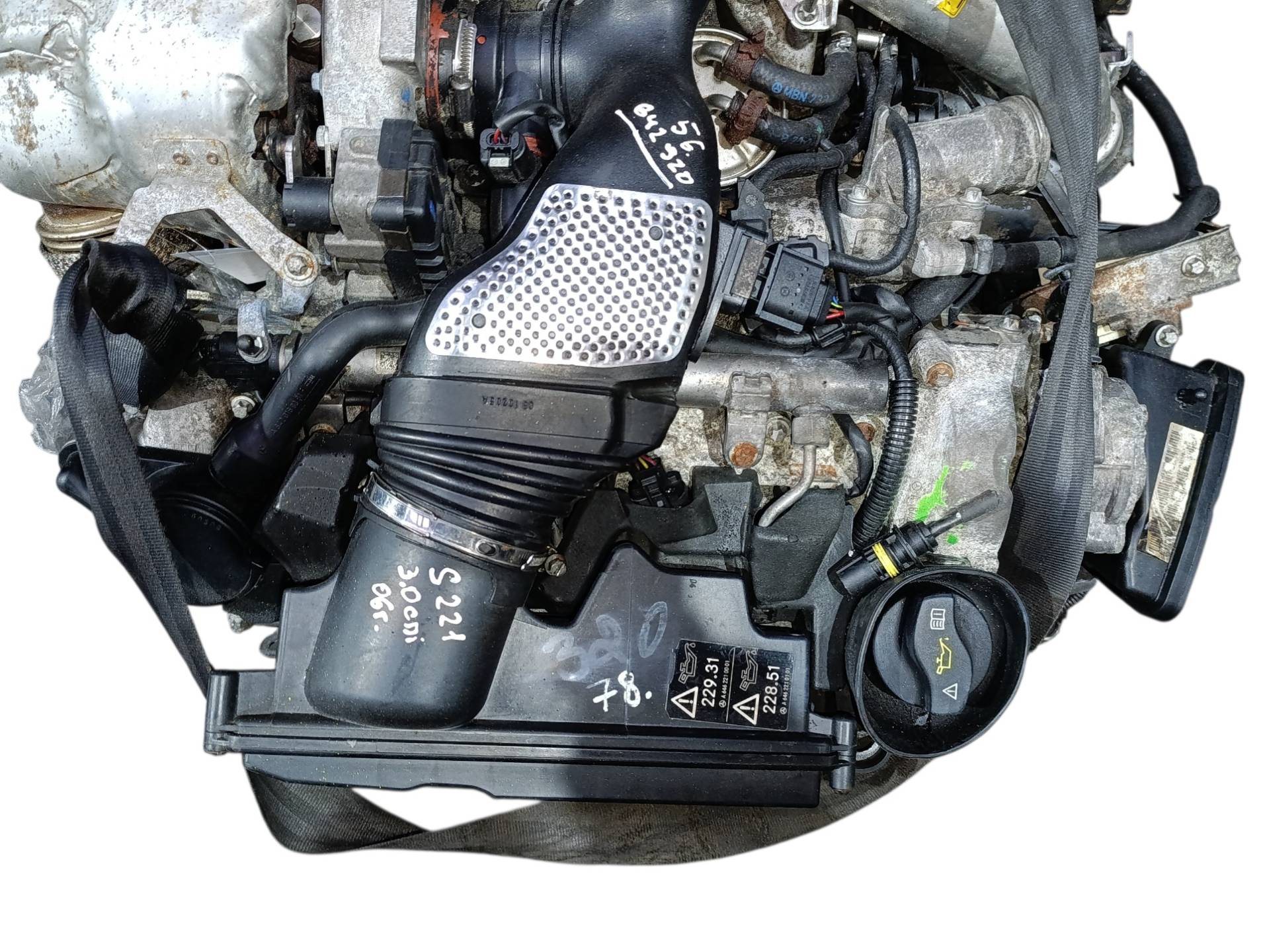 Двигатель 642920 Mercedes-Benz S W221 3.0 Дизель