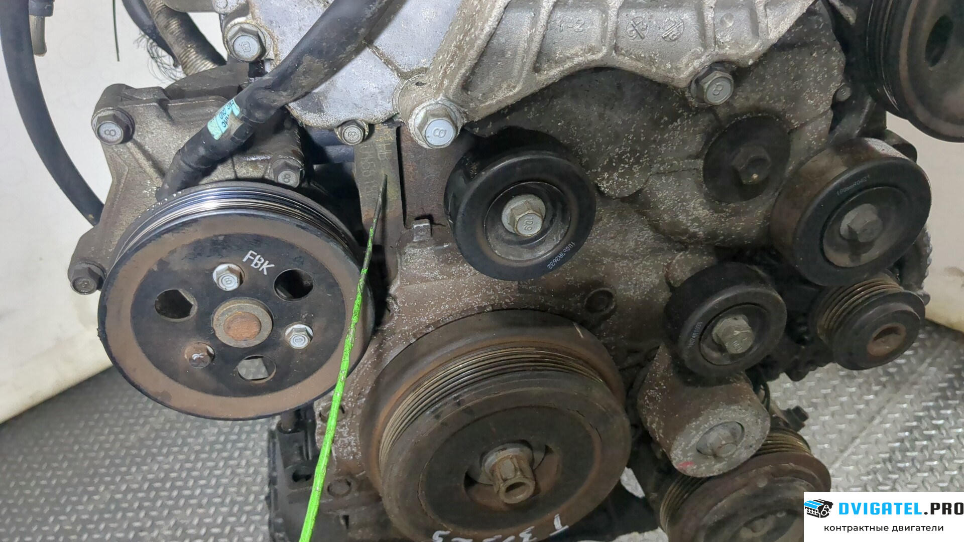 Двигатель Hyundai Santa Fe 2005 - 2012 D4HB 2.2 л., Дизель, CRDi, артикул 8857860