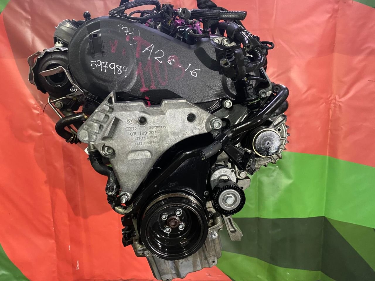Двигатель CFG Volkswagen Golf 7 2.0 Дизель