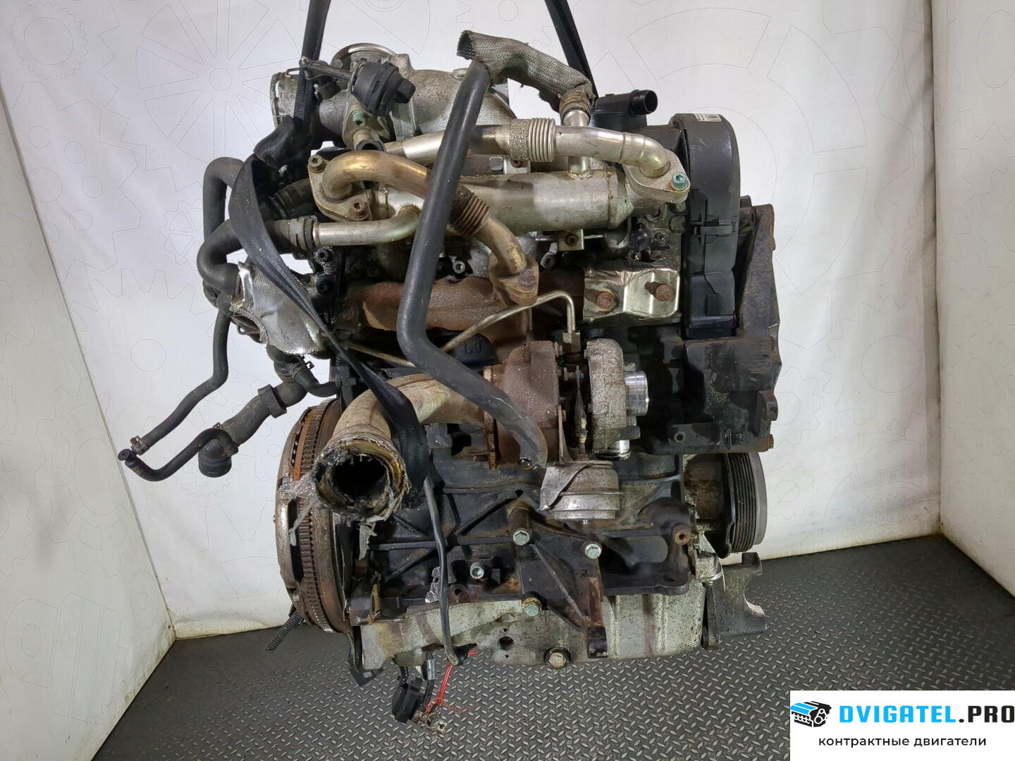 Двигатель Seat Alhambra 2000 - 2010 AUY 1.9 л., Дизель, TDI, артикул 8802647