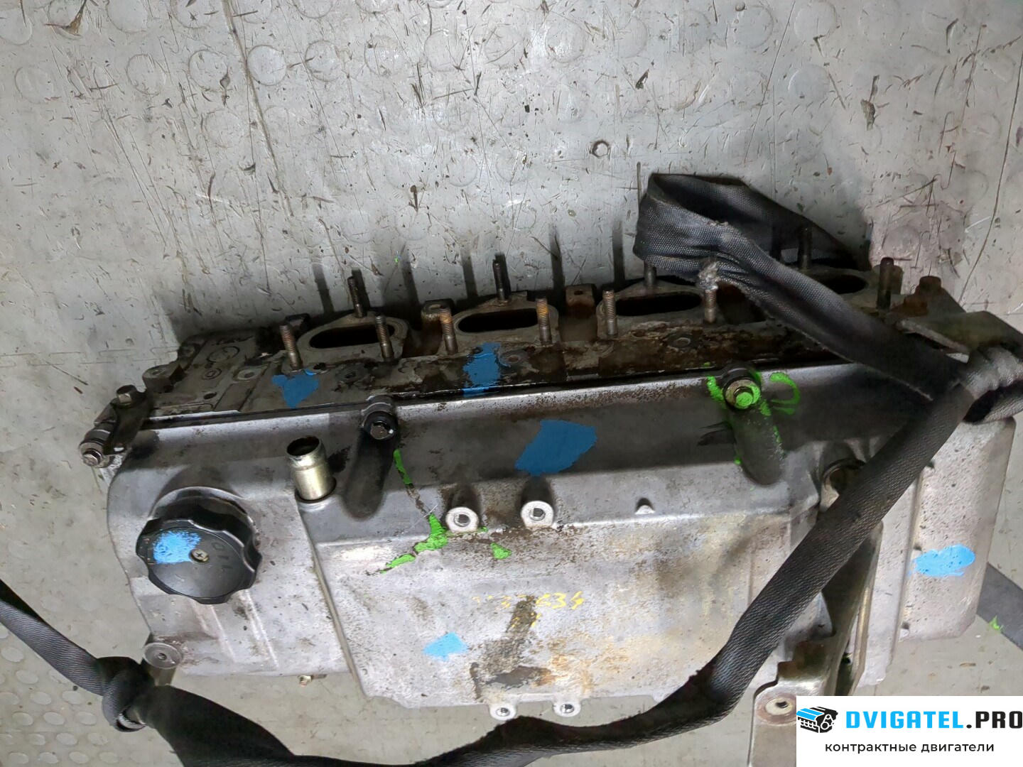 Головка блока цилиндров (ГБЦ) Mitsubishi Pajero / Montero 2000 - 2006 4M41 3.2 л., Дизель, Турбо, артикул 9217636