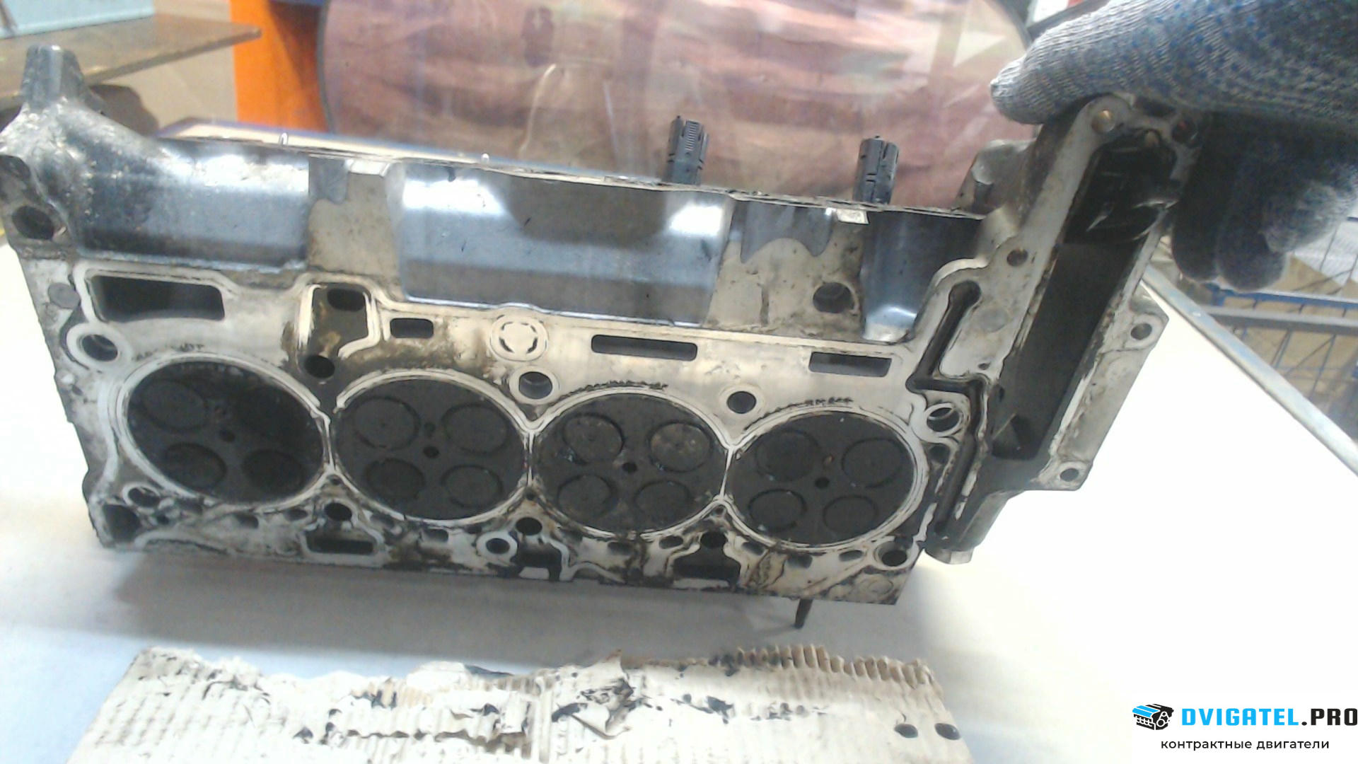 Головка блока цилиндров (ГБЦ) BMW 3 E90, E91, E92, E93 2005 - 2012 N47D20A 2 л., Дизель, TDI, артикул 7358469