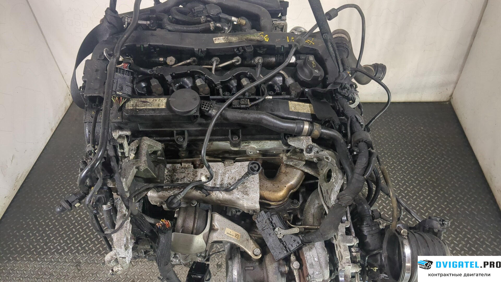 Двигатель Mercedes C W205 2014 - 2018 OM 651.921 2.1 л., Дизель, CDI, артикул 8711487