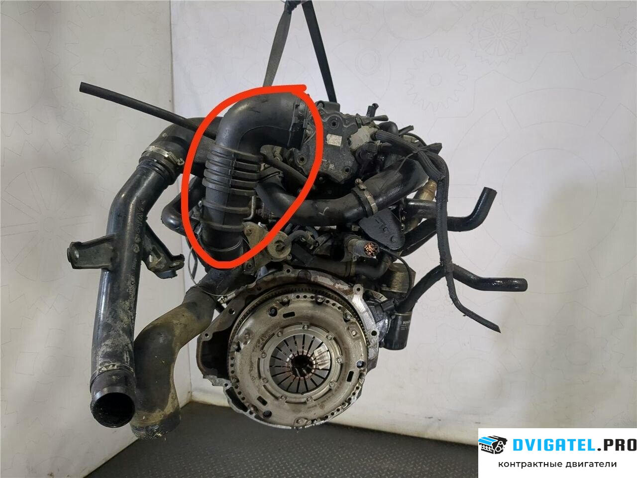 Двигатель Mitsubishi Colt 2004 - 2008 OM 639.939 1.5 л., Дизель, Турбо, артикул 7726107