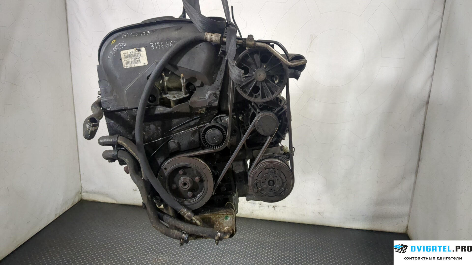 Двигатель Volvo S40 / V40 1995 - 2004 B4204T3 2 л., Бензин, Турбо-инжектор, артикул 8864212