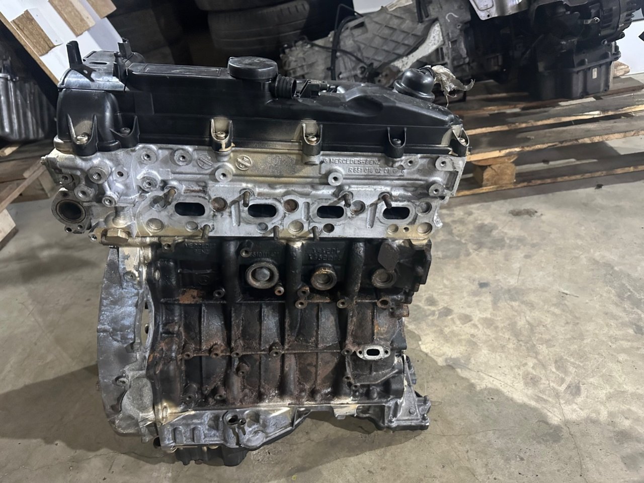 Двигатель 651924 Mercedes-Benz E W212 2.2 Дизель