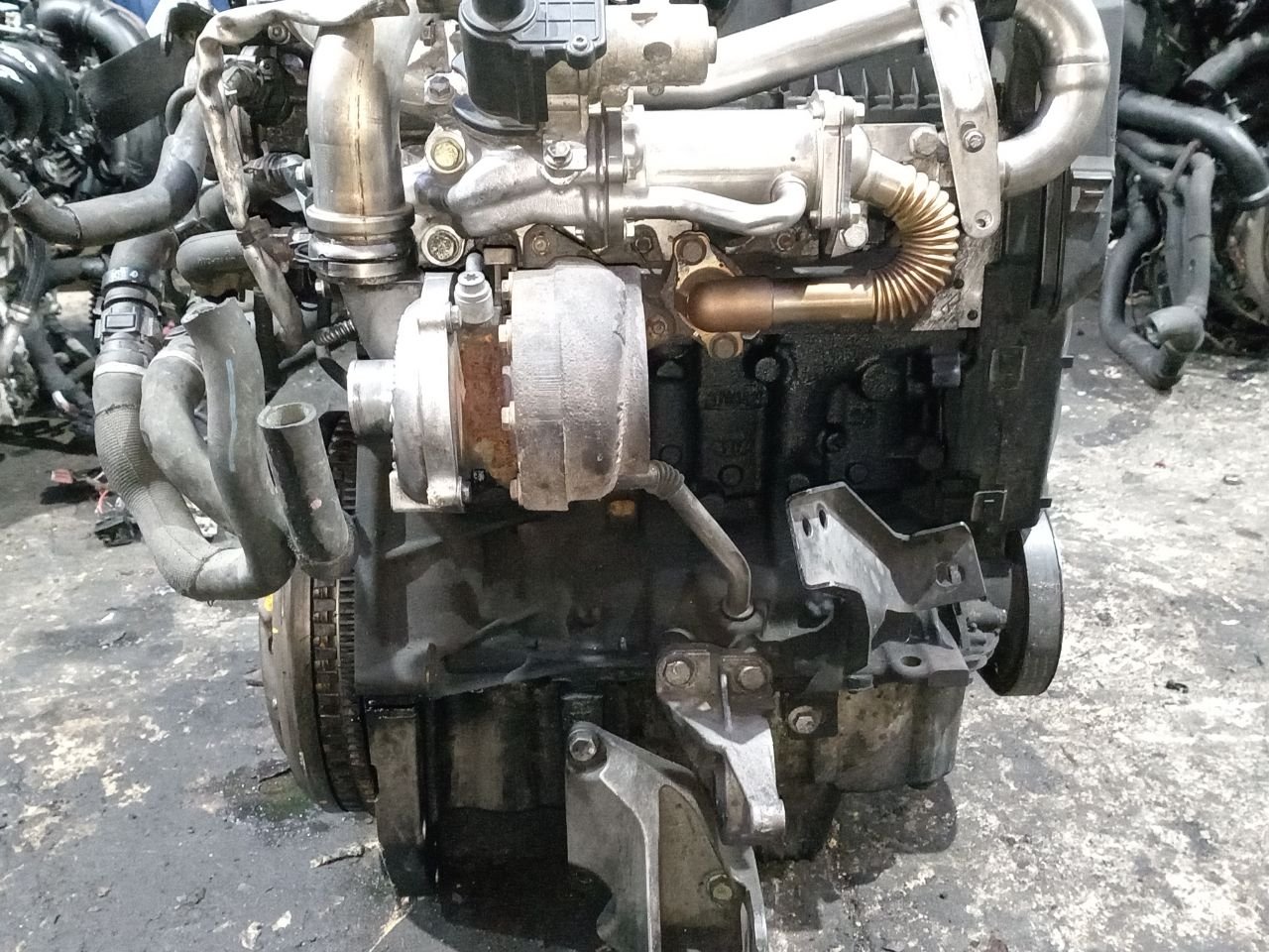Двигатель K9KN764 Renault Clio 3 1.5 Дизель