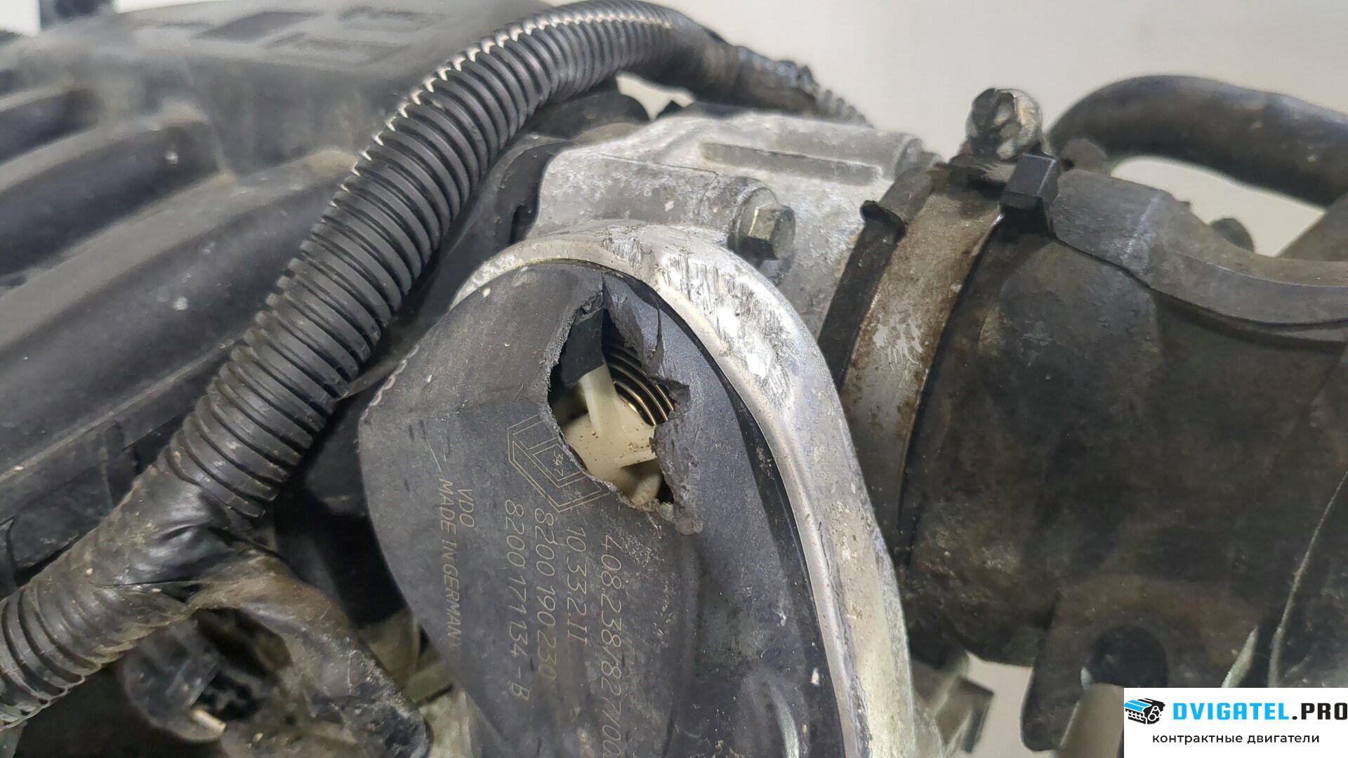 Двигатель Renault Modus K4M 801 1.6 л., Бензин, Инжектор, артикул 8774625