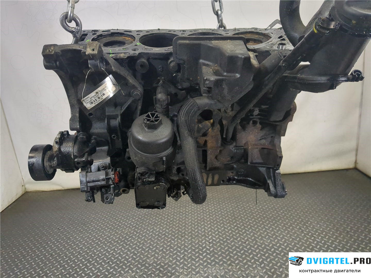 Шорт блок (Блок цилиндров) Peugeot Expert 2007 - 2016 RHG,RHK 2 л., Дизель, HDI, артикул 7820146