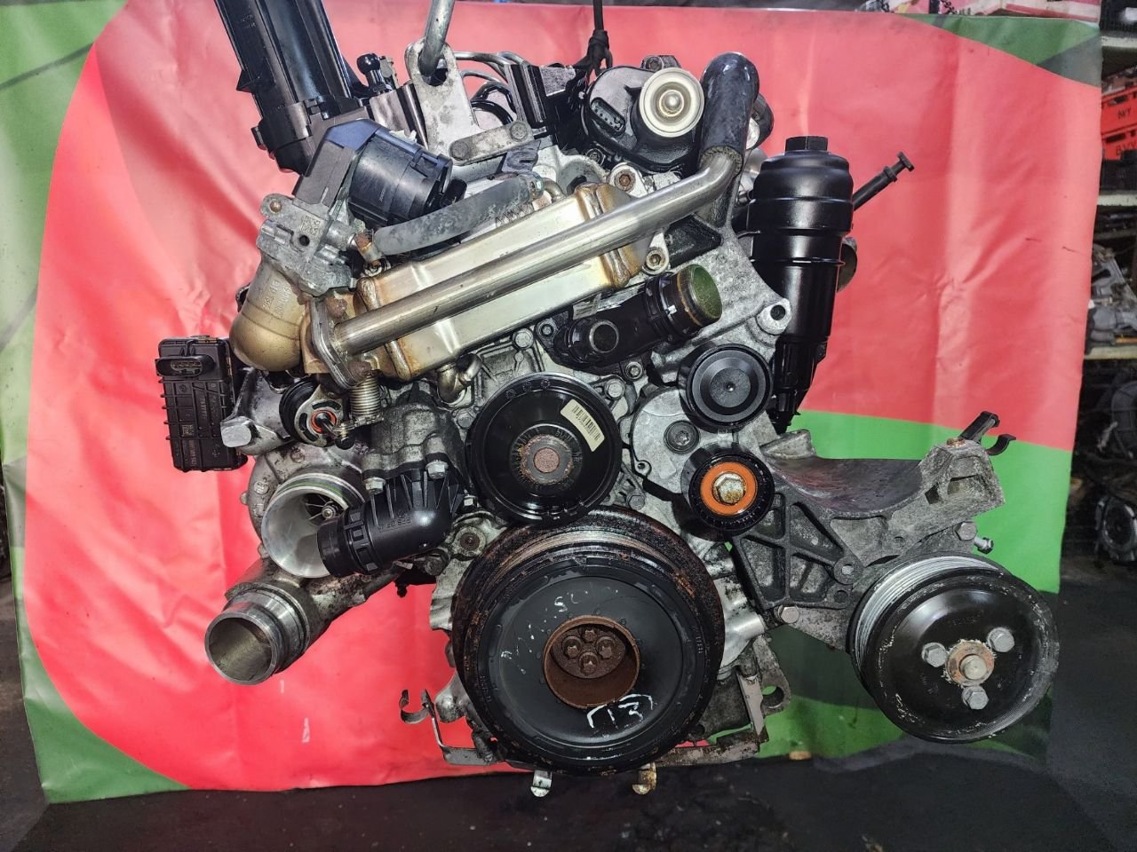 Двигатель N57D30A BMW X5 E70 3.0 Дизель