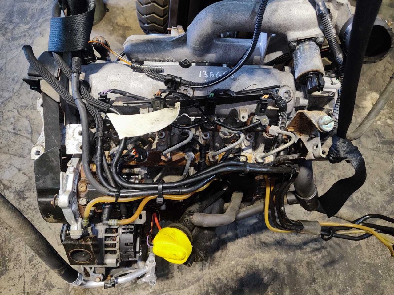 Двигатель F9Q790 Renault Kangoo 1 1.9 Дизель