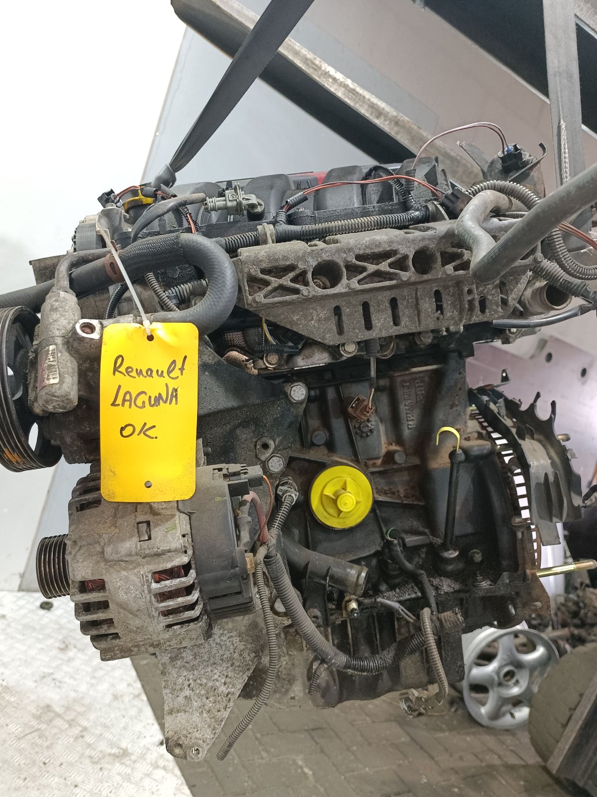 Двигатель F4P771 Renault Laguna 2 1.8 Бензин