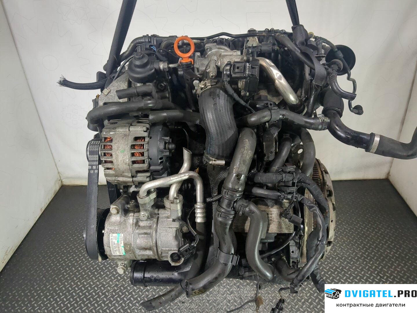 Двигатель Volkswagen Golf 6 2009 - 2012 CBAB 2 л., Дизель, TDI, артикул 8622449