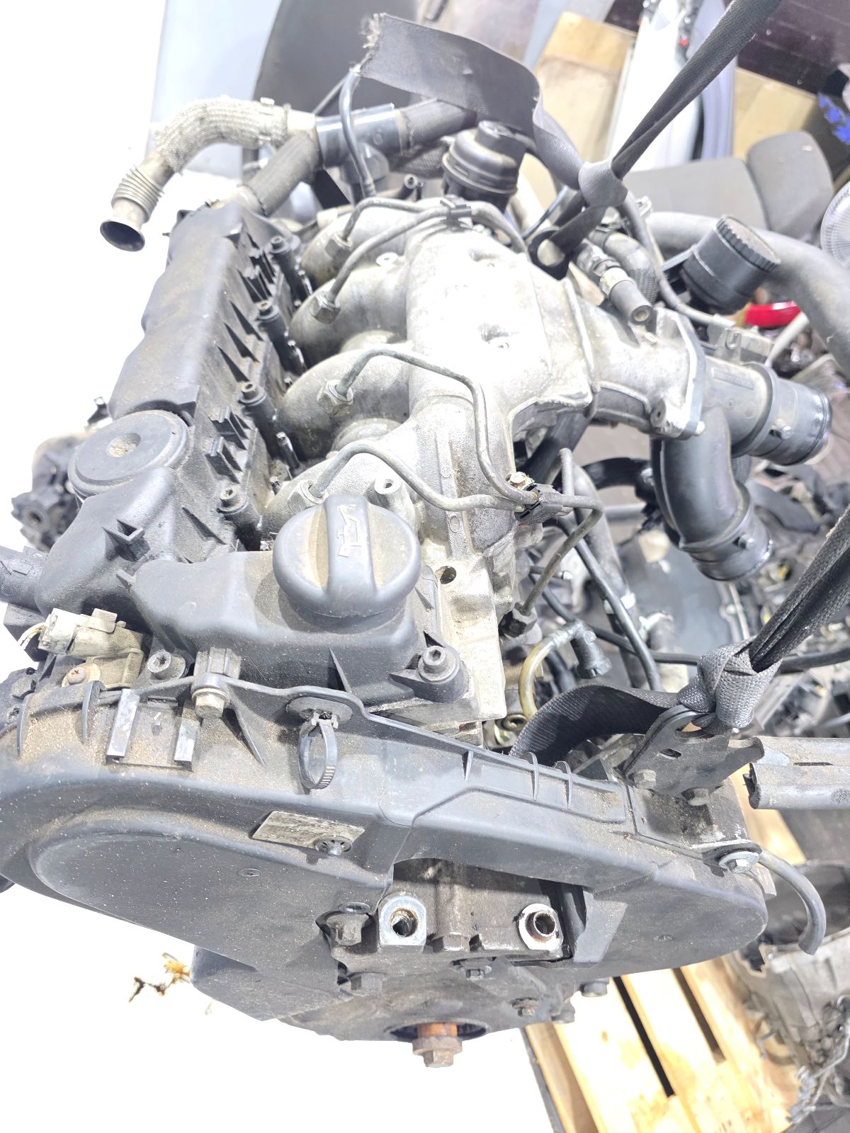 Двигатель 4HW Peugeot 807 2.2 Дизель