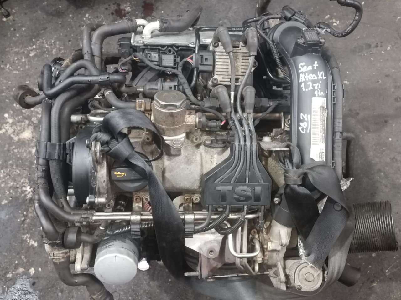 Двигатель CBZ Seat Altea 1.2 Бензин