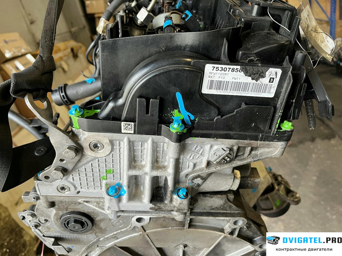 Двигатель BMW 5 F10 2010 - 2016 N47D20C 2 л., Дизель, Турбо, артикул 8694320