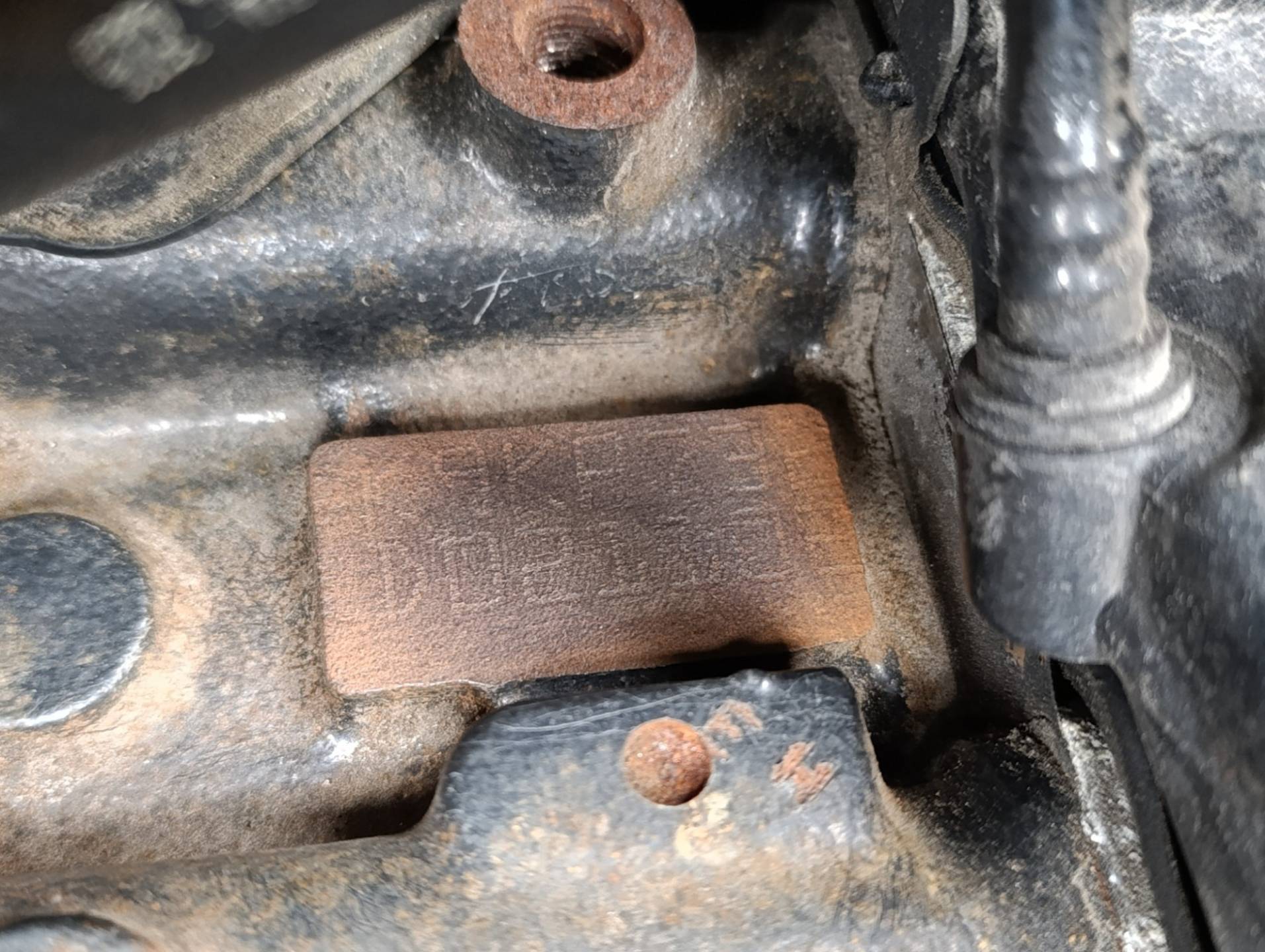 Двигатель K9KP732 Renault Megane 2 1.5 Дизель