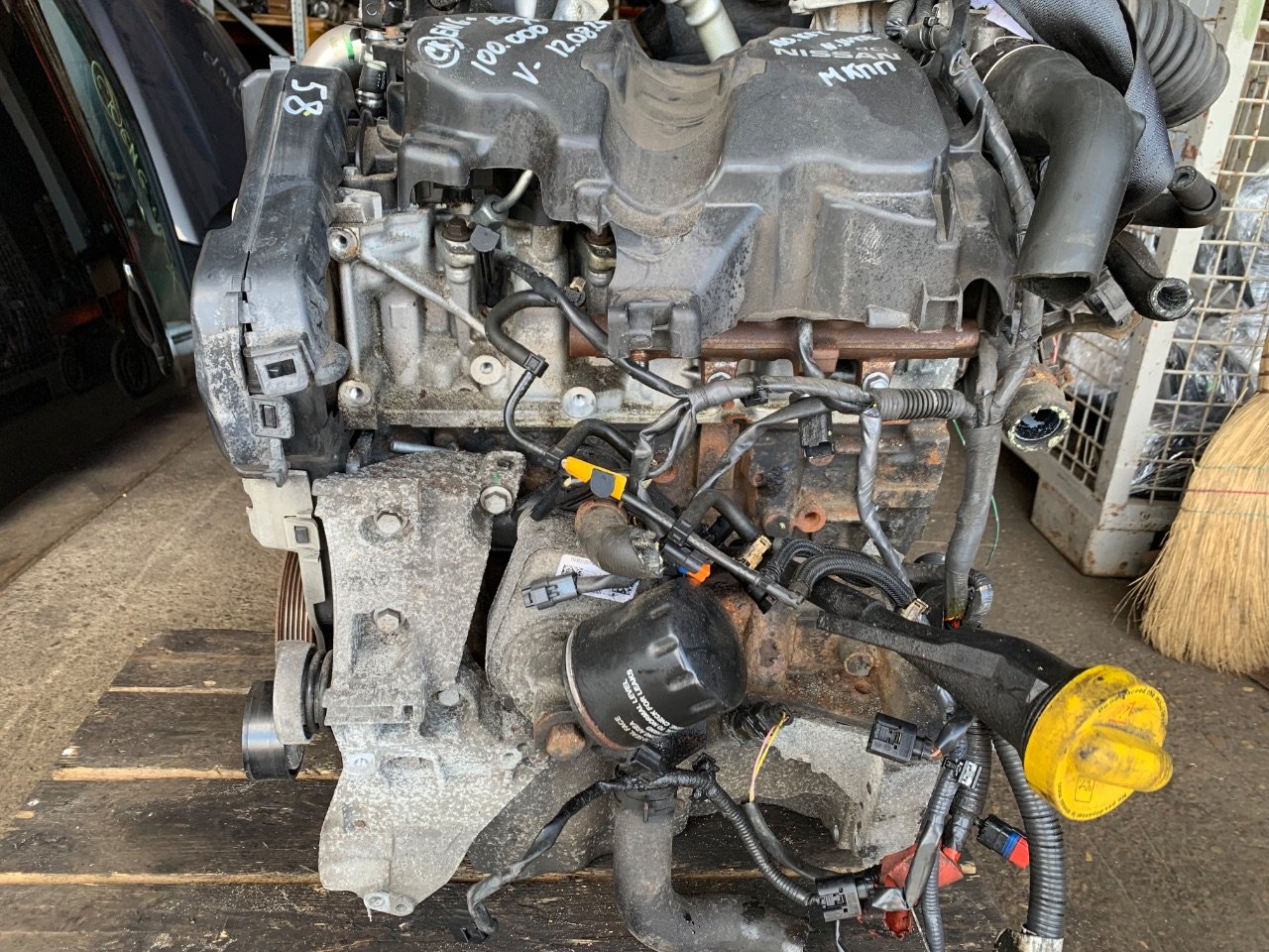 Двигатель K9K656 Nissan Juke 1.5 Дизель