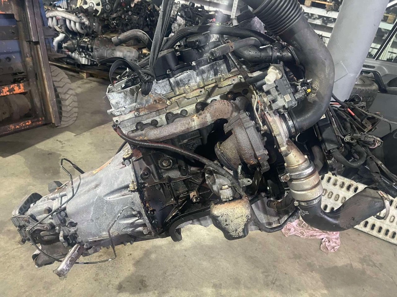 Двигатель 646985 Mercedes-Benz Sprinter W906 2.2 Дизель