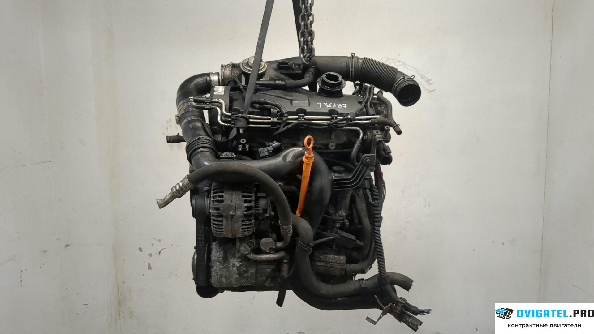 Двигатель Volkswagen Golf 5 2003 - 2009 BKC 1.9 л., Дизель, TDI, артикул 8592134