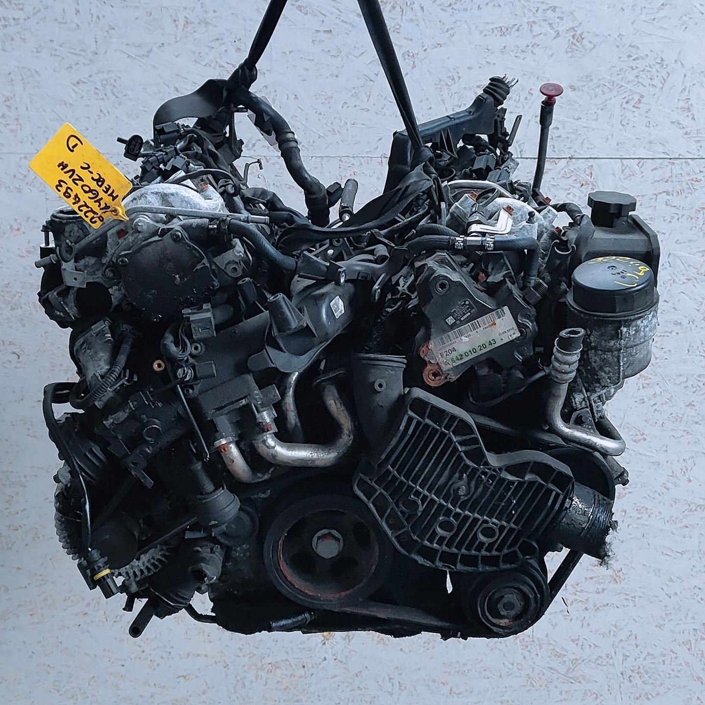 Двигатель 642.830 Mercedes-Benz C W204 3.0 Дизель