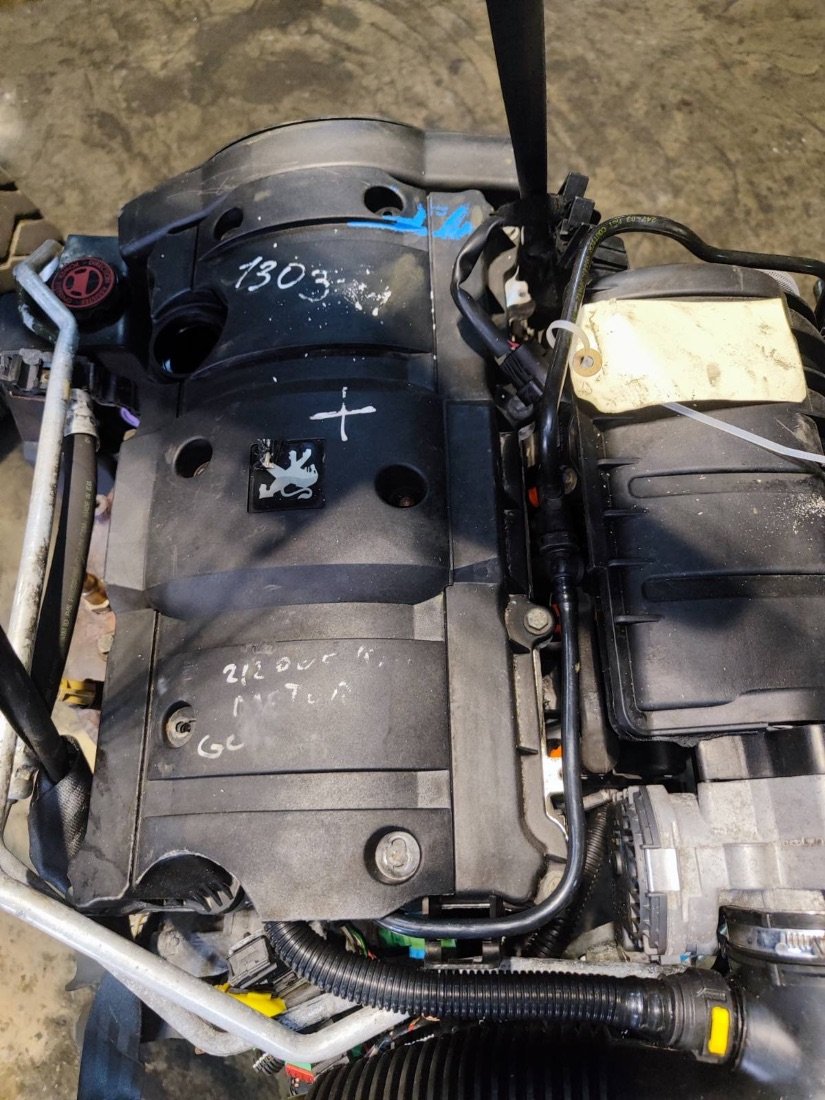 Двигатель NFU Peugeot 206 1 1.6 Бензин