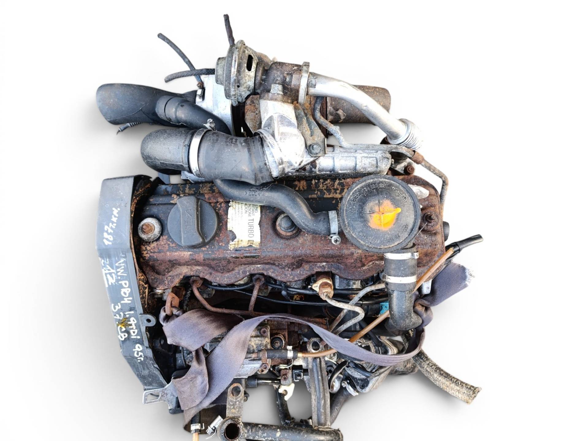 Двигатель 1Z Volkswagen Passat B4 1.9 Дизель