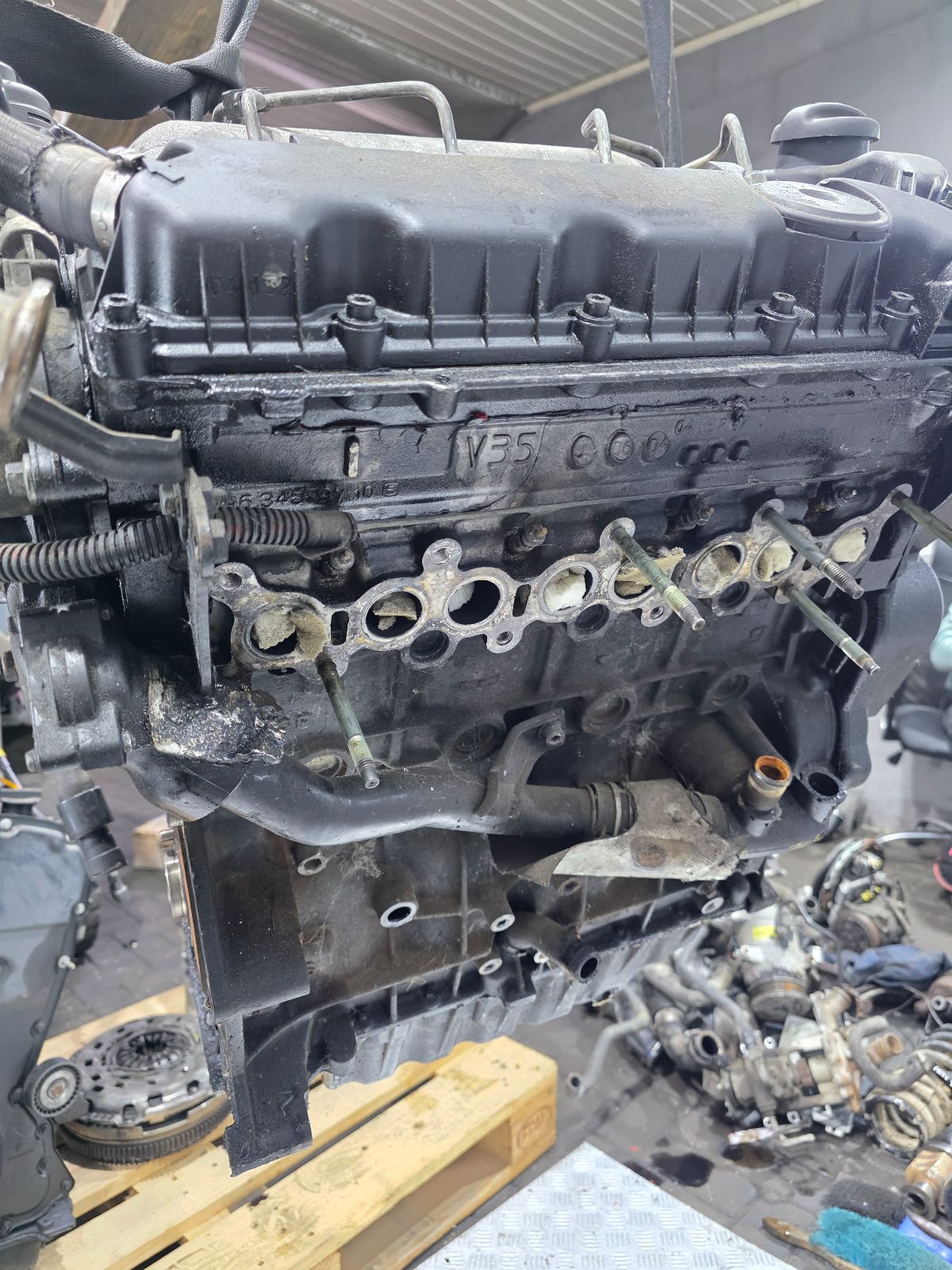 Двигатель 4HW Peugeot 807 2.2 Дизель