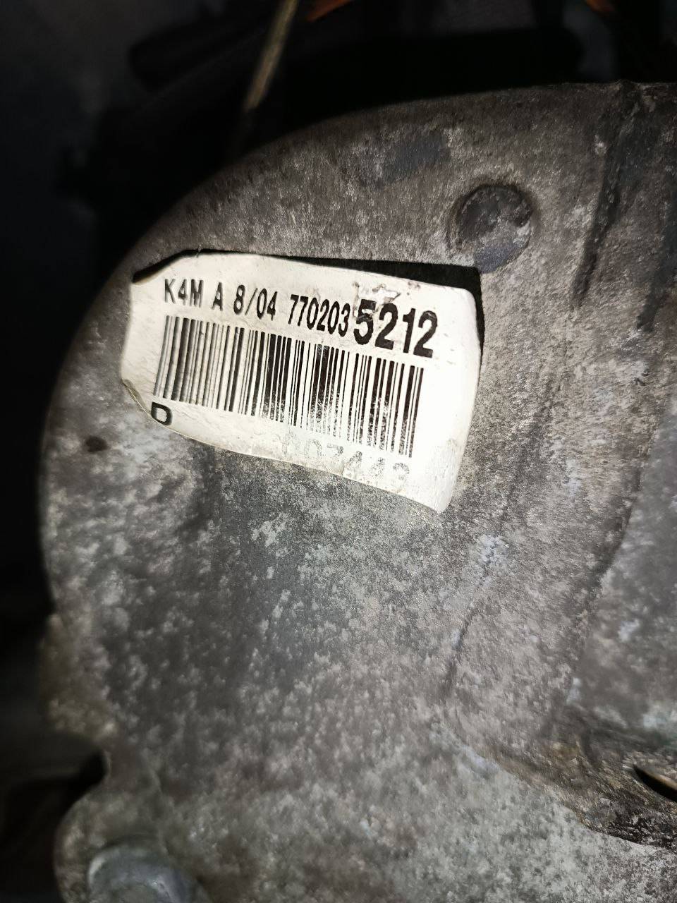 Двигатель K4M804 Renault Clio 3 1.6 Бензин