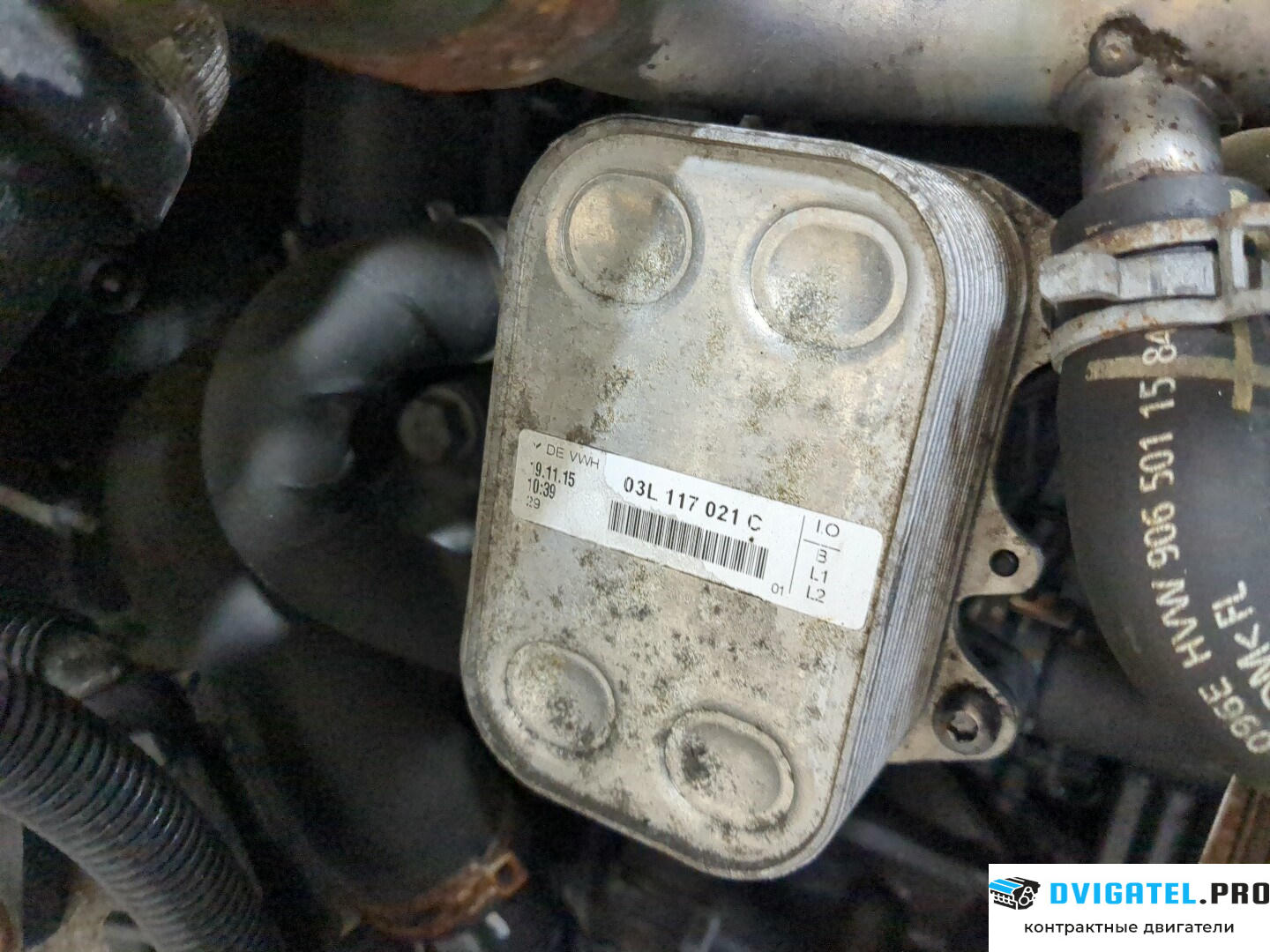 Двигатель Volkswagen Crafter 2006 - 2016 CKTB 2 л., Дизель, TDI, артикул 9235541