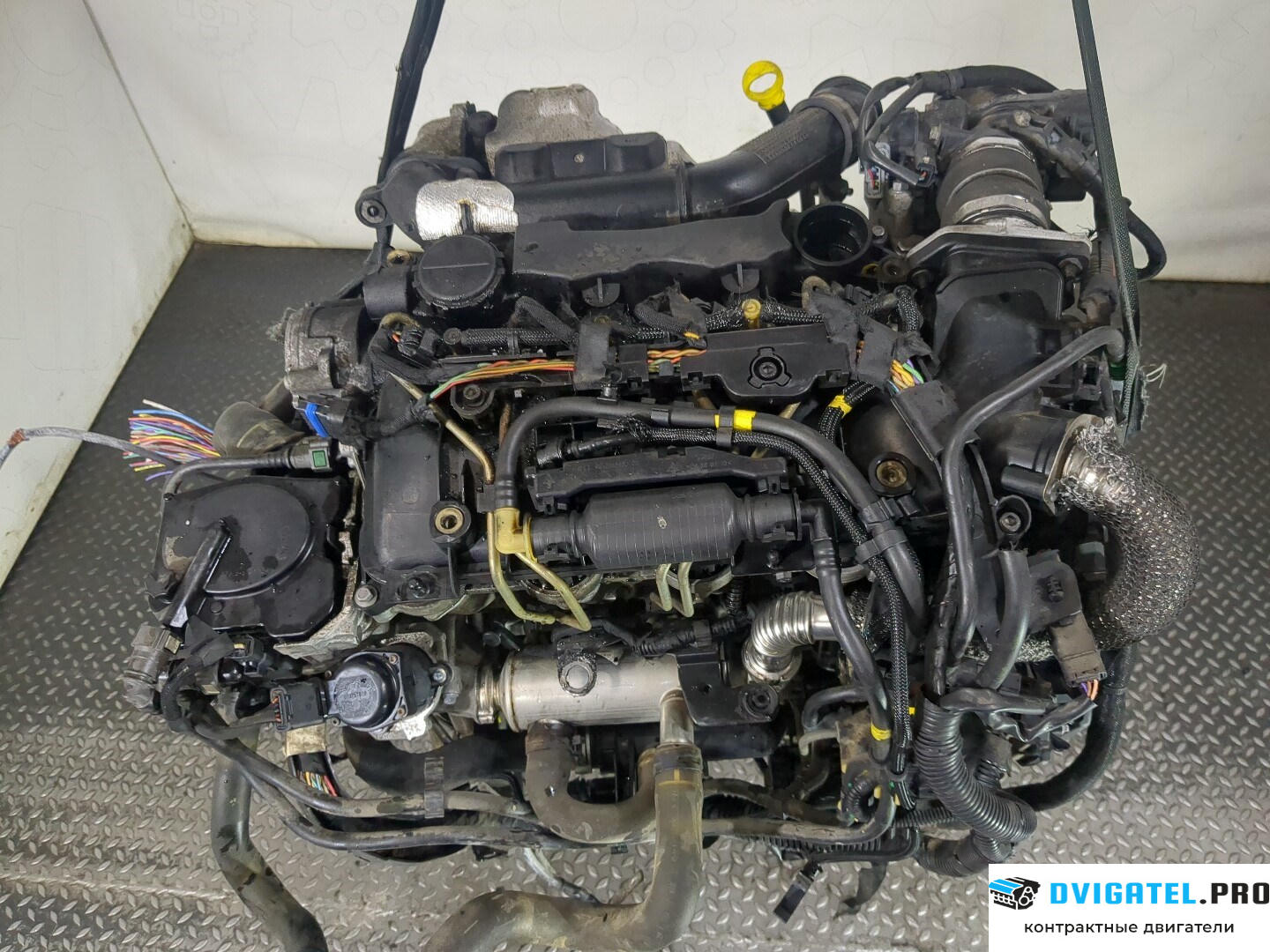 Двигатель Citroen C4 Grand Picasso 2006 - 2013 9HY, 9HZ 1.6 л., Дизель, HDI, артикул 8566344