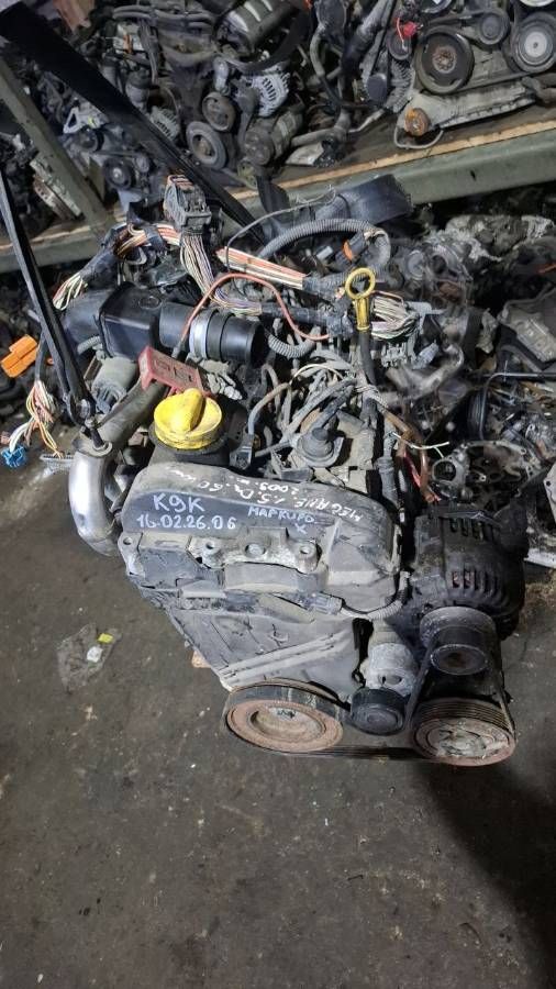 Двигатель K9K Renault Megane 2 1.5 Дизель