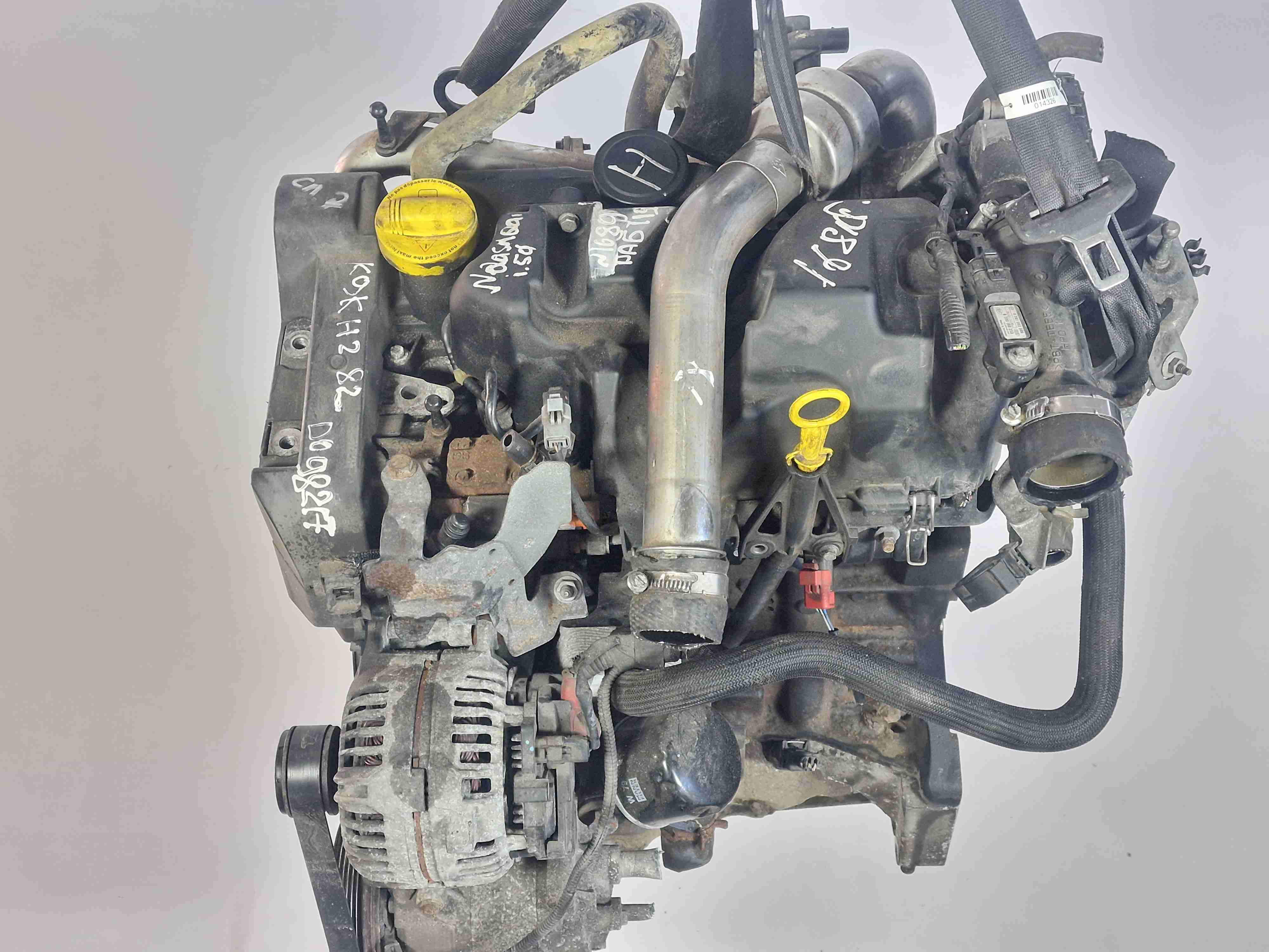 Двигатель K9K282 Nissan Qashqai 1 1.5 Дизель