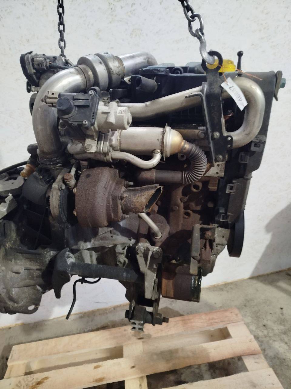 Двигатель K9K282 Nissan Qashqai 1 1.5 Дизель