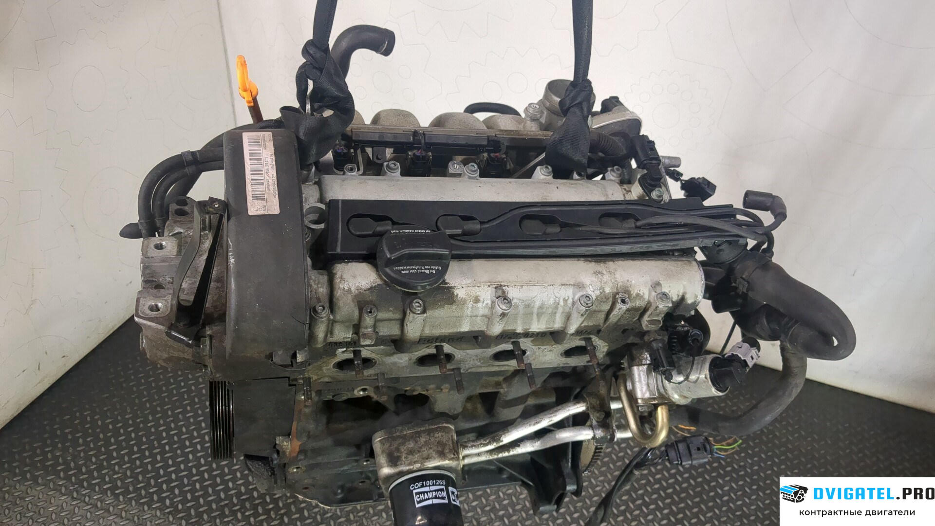 Двигатель Volkswagen Bora AUS 1.6 л., Бензин, Инжектор, артикул 9042975