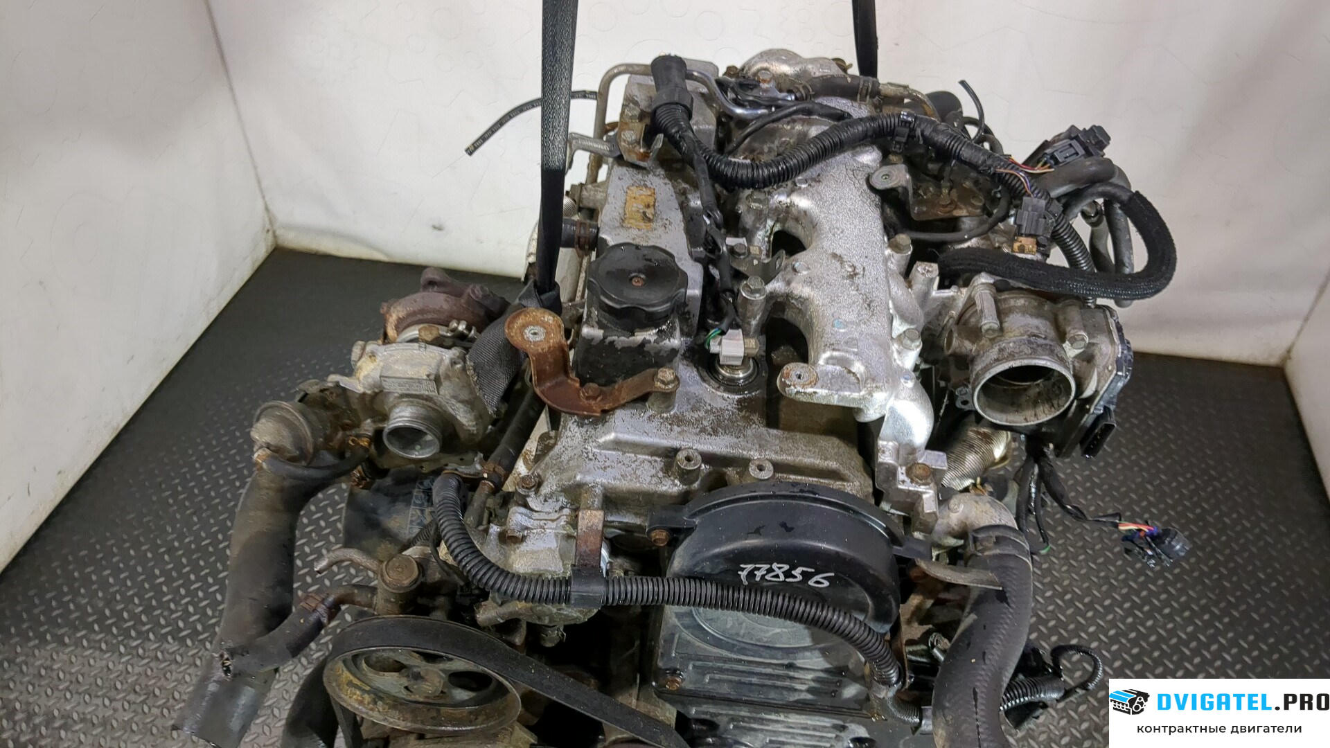 Двигатель Mitsubishi L200 2006 - 2015 4D56 2.5 л., Дизель, Турбо, артикул 9182774