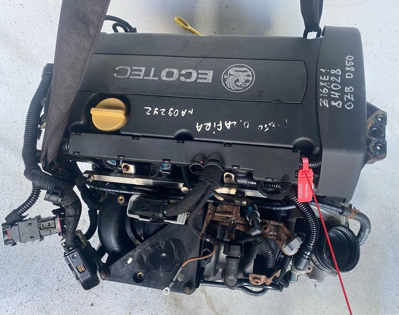 Двигатель Z16XE1 Opel Zafira B 1.6 Бензин
