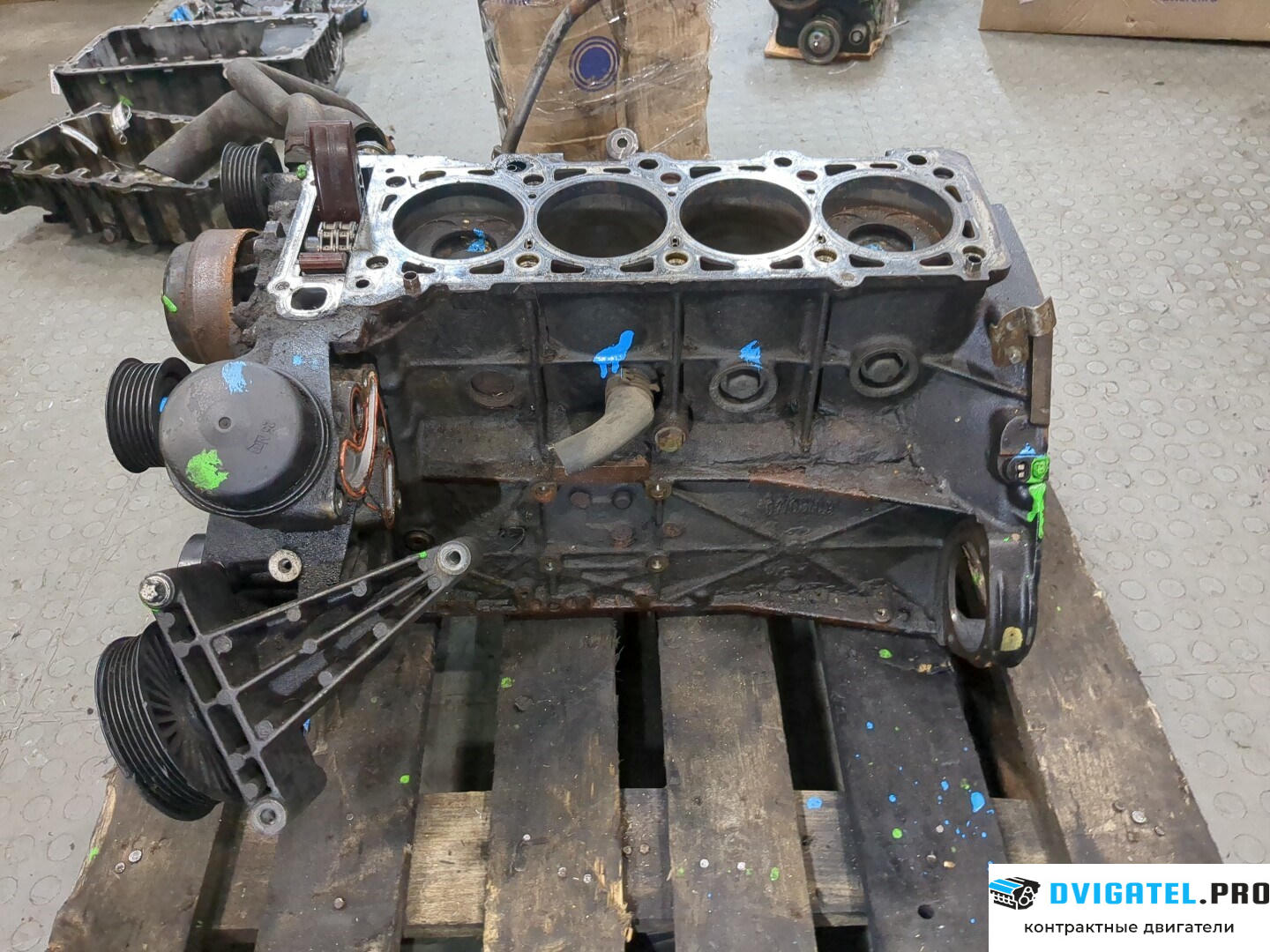 Шорт блок (Блок цилиндров) Mercedes Sprinter 2006 - 2014 OM 646.985 DE 22 LA 2.2 л., Дизель, CDI, артикул 9116860