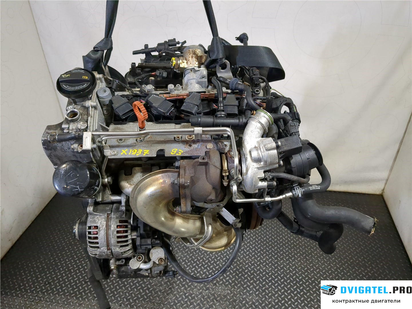 Двигатель Volkswagen Golf 6 2009 - 2012 CAXA 1.4 л., Бензин, TSI, артикул 7889702