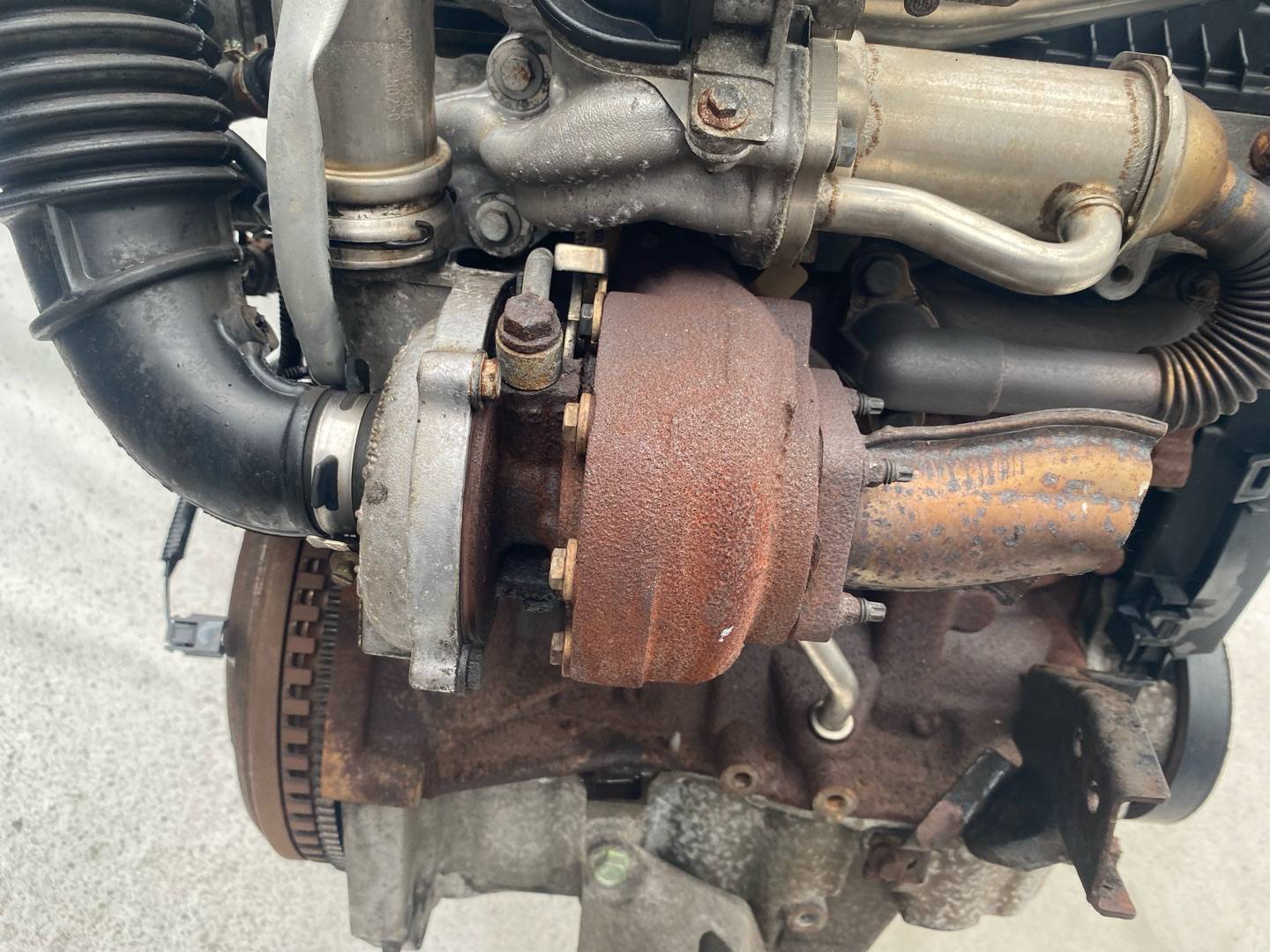 Двигатель K9KH282 Nissan Qashqai 1 1.5 Дизель
