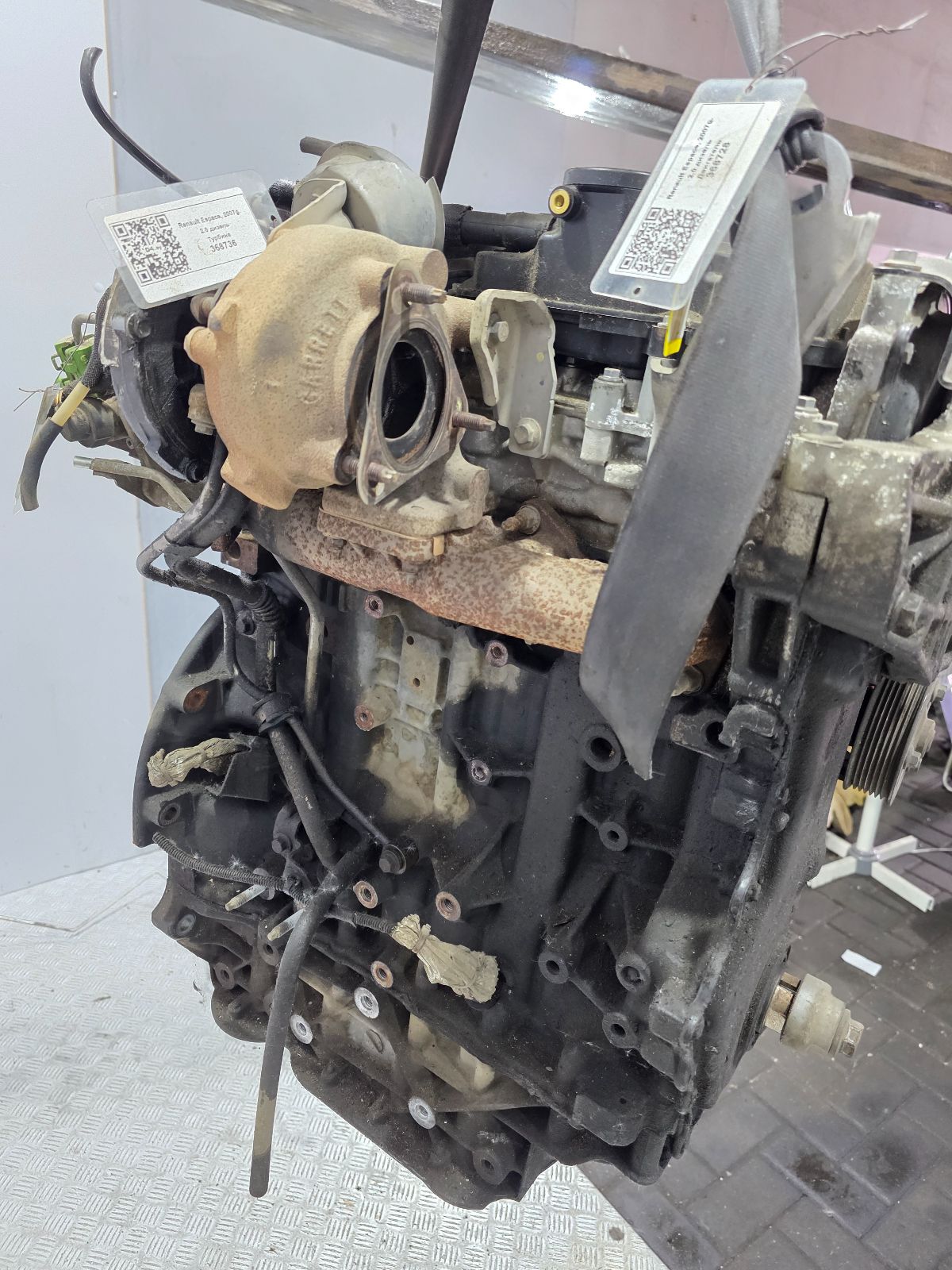 Двигатель M9R763 Renault Espace 4 restailing 2.0 Дизель