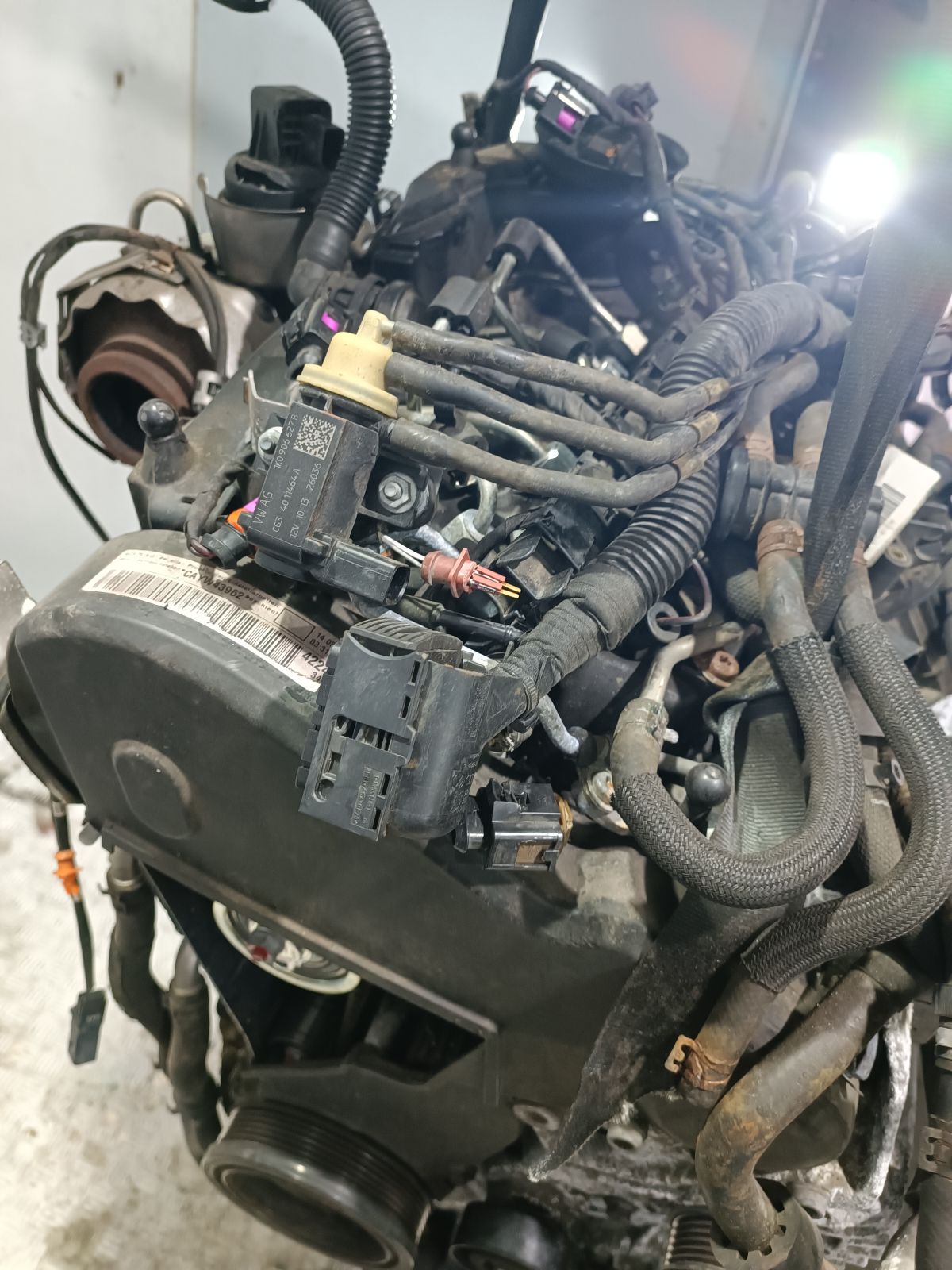 Двигатель CAYW Volkswagen Polo 5 1.6 Дизель