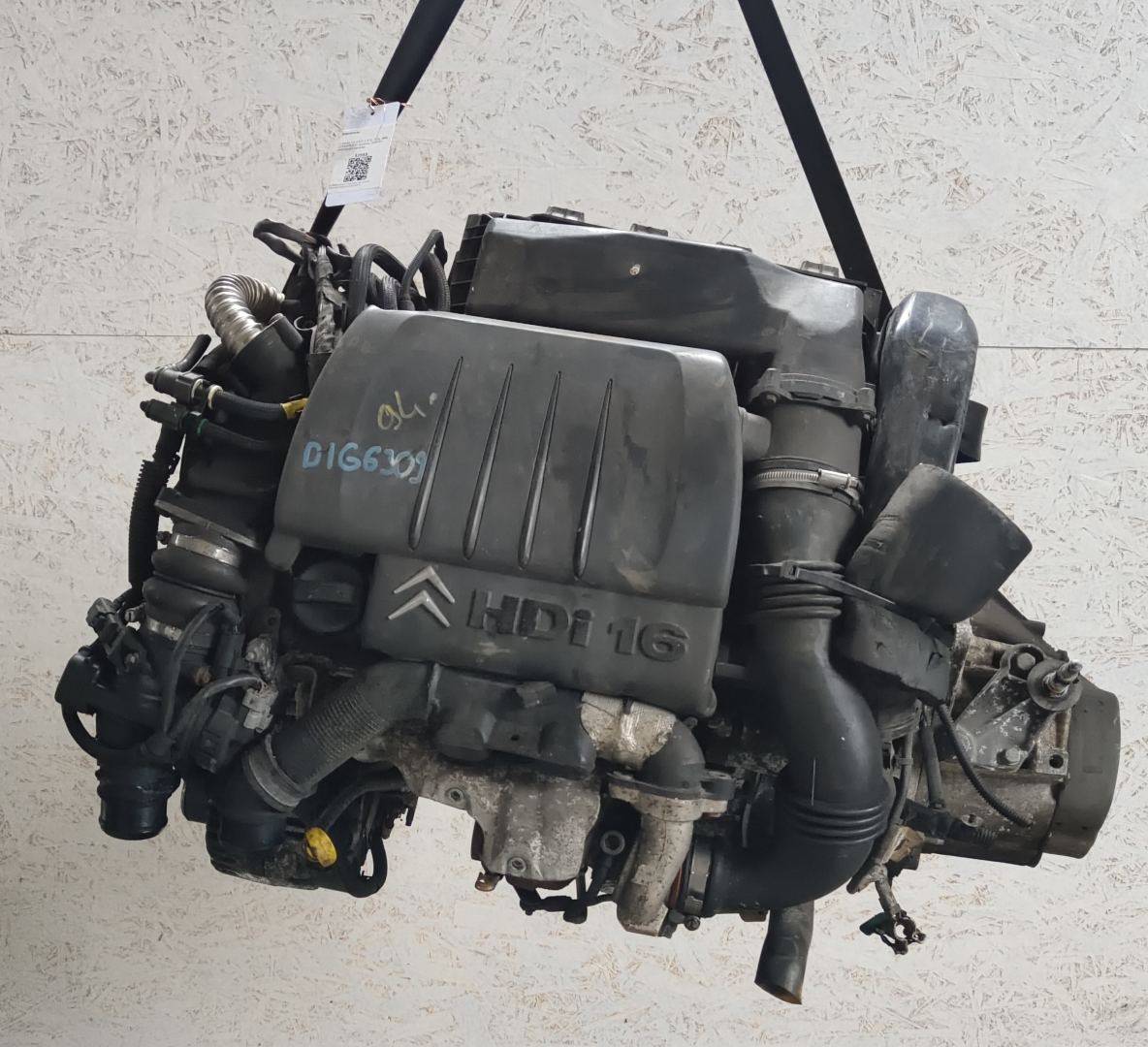 Двигатель 9HX Citroen C4 1 1.6 Дизель