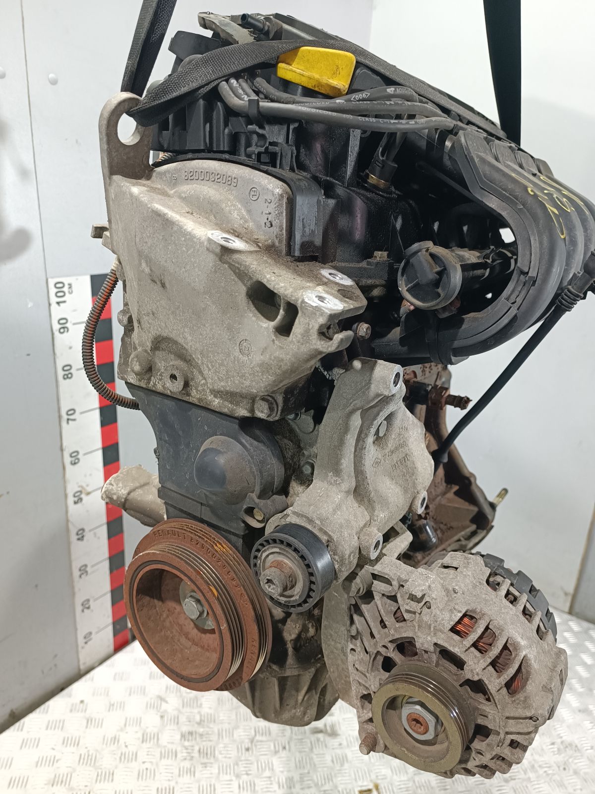 Двигатель D4F03 Renault Clio 2 1.2 Бензин