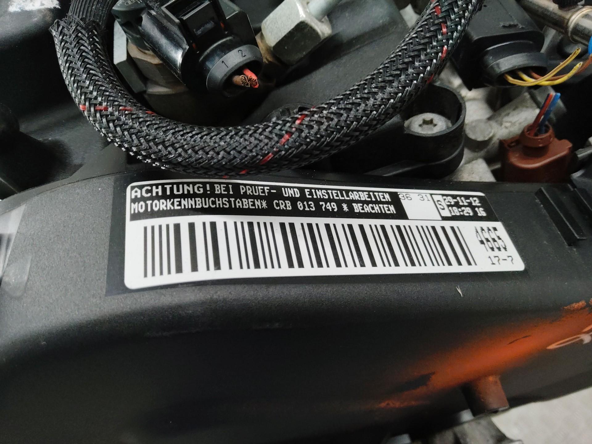 Двигатель CRB Volkswagen Golf 7 2.0 Дизель