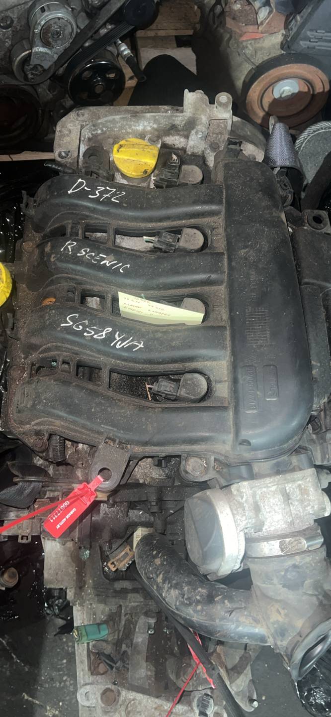 Двигатель K4M9766 Renault Scenic 2 1.6 Бензин