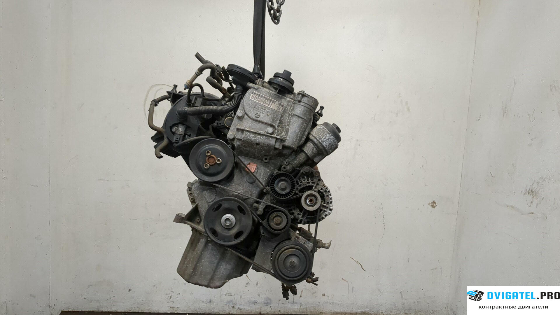 Двигатель Volkswagen Polo 2005 - 2009 AXU 1.4 л., Бензин, FSI, артикул 8423667