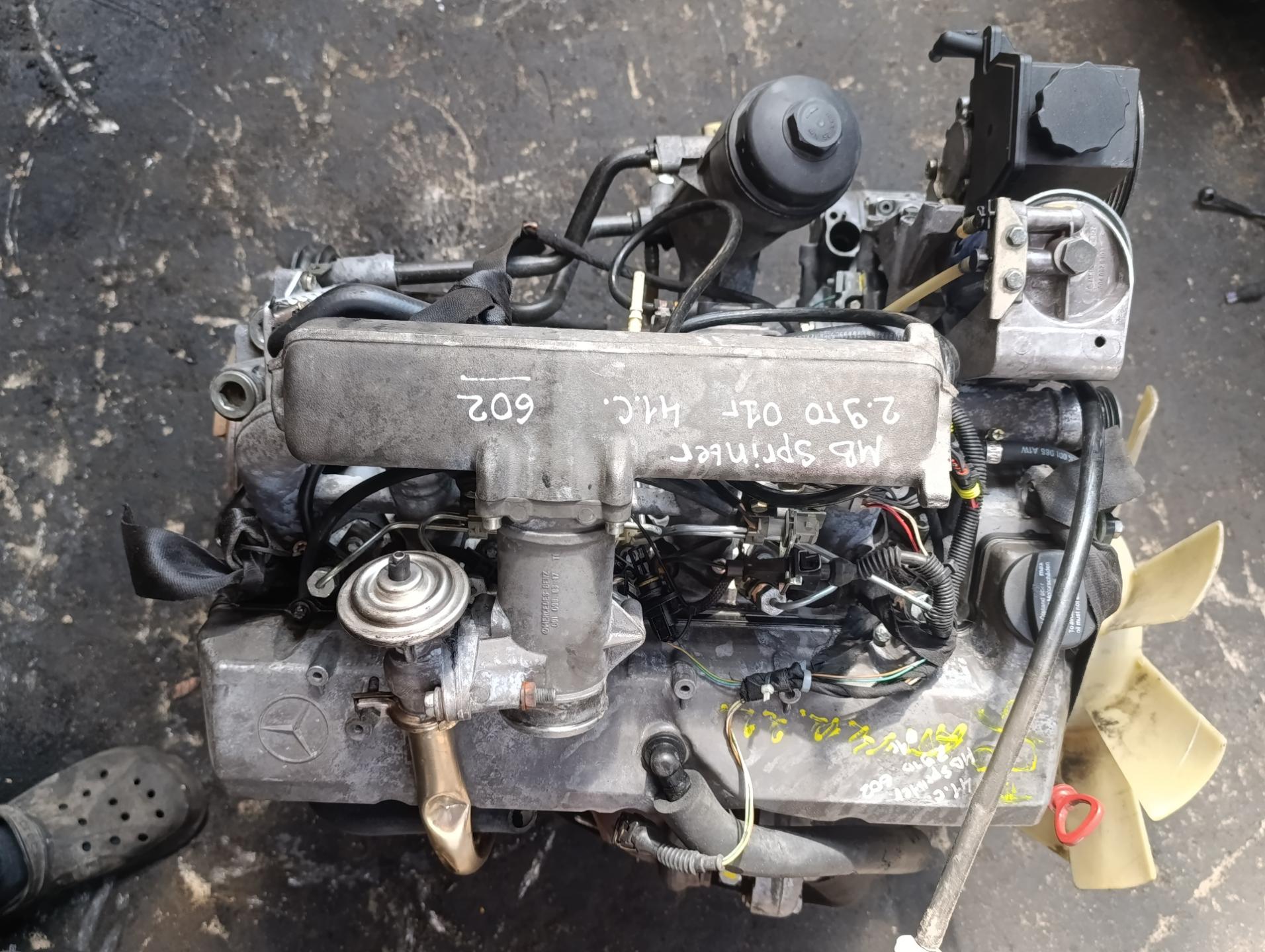 Двигатель OM602 Mercedes-Benz Sprinter W901-905 2.9 Дизель