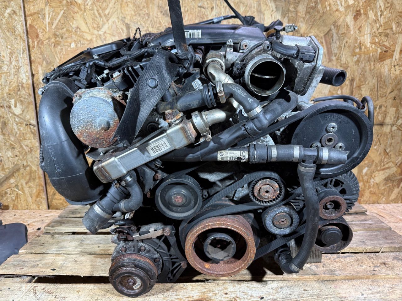Двигатель M57306D3 BMW 5 E60/E61 3.0 Дизель