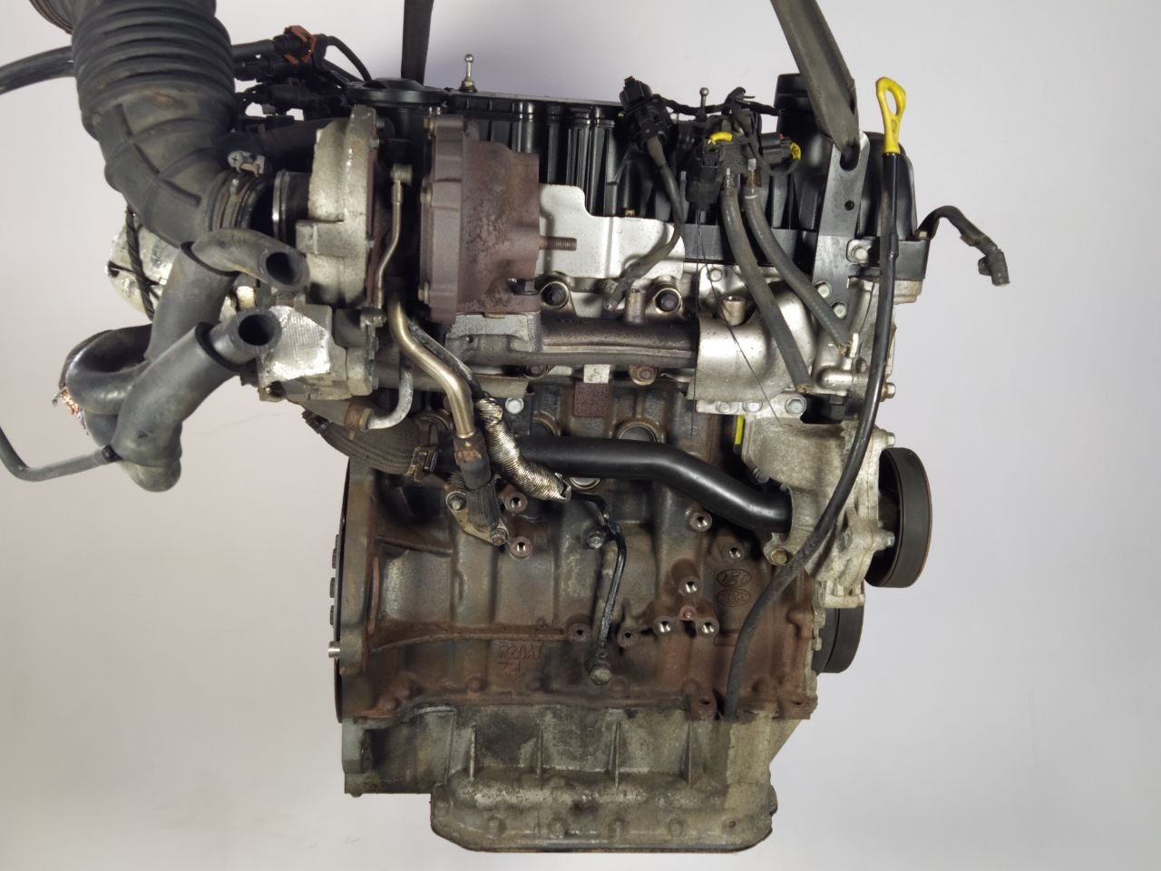 Двигатель D4HB Hyundai Santa FE 2 (CM) 2.2 Дизель